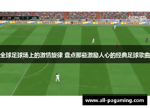 全球足球场上的激情旋律 盘点那些激励人心的经典足球歌曲 全球足球场上的激情旋律 盘点那些激励人心的经典足球歌曲